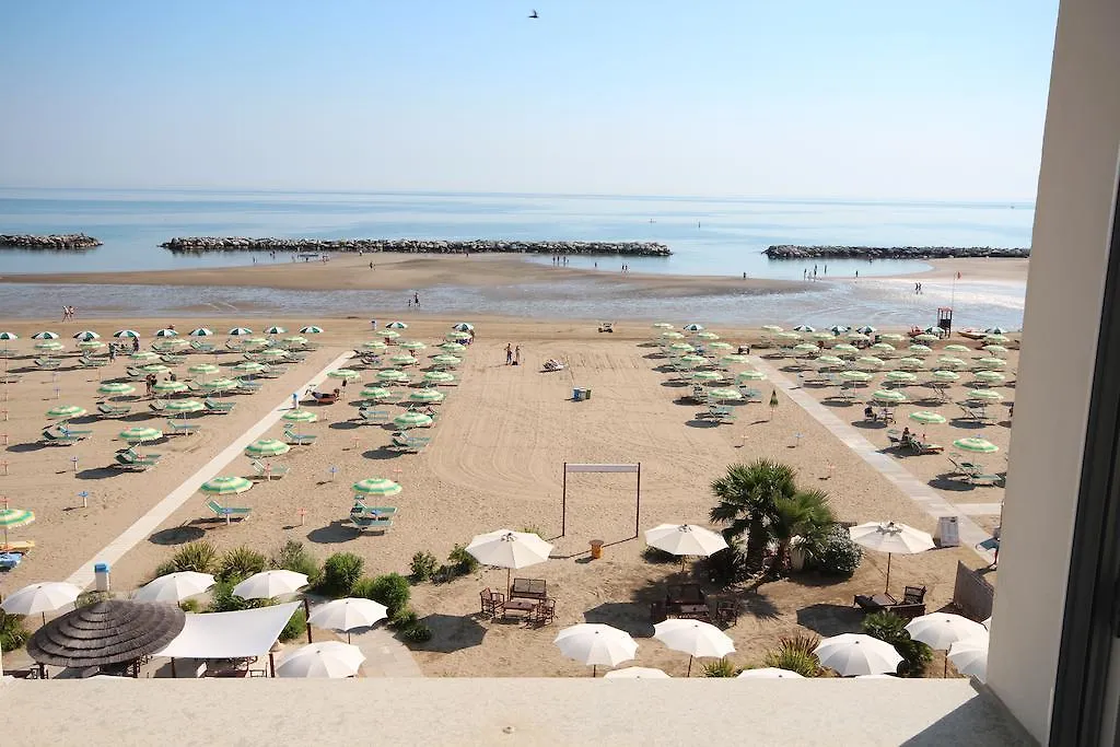 Hotel Belvedere Spiaggia Rimini Italien